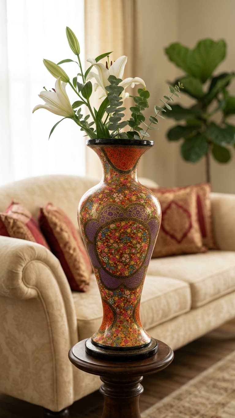 Rainbow Festival Vase