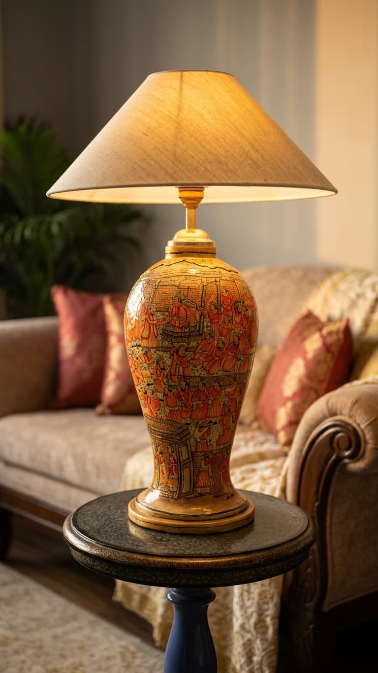 Mughal Court Table Lamp