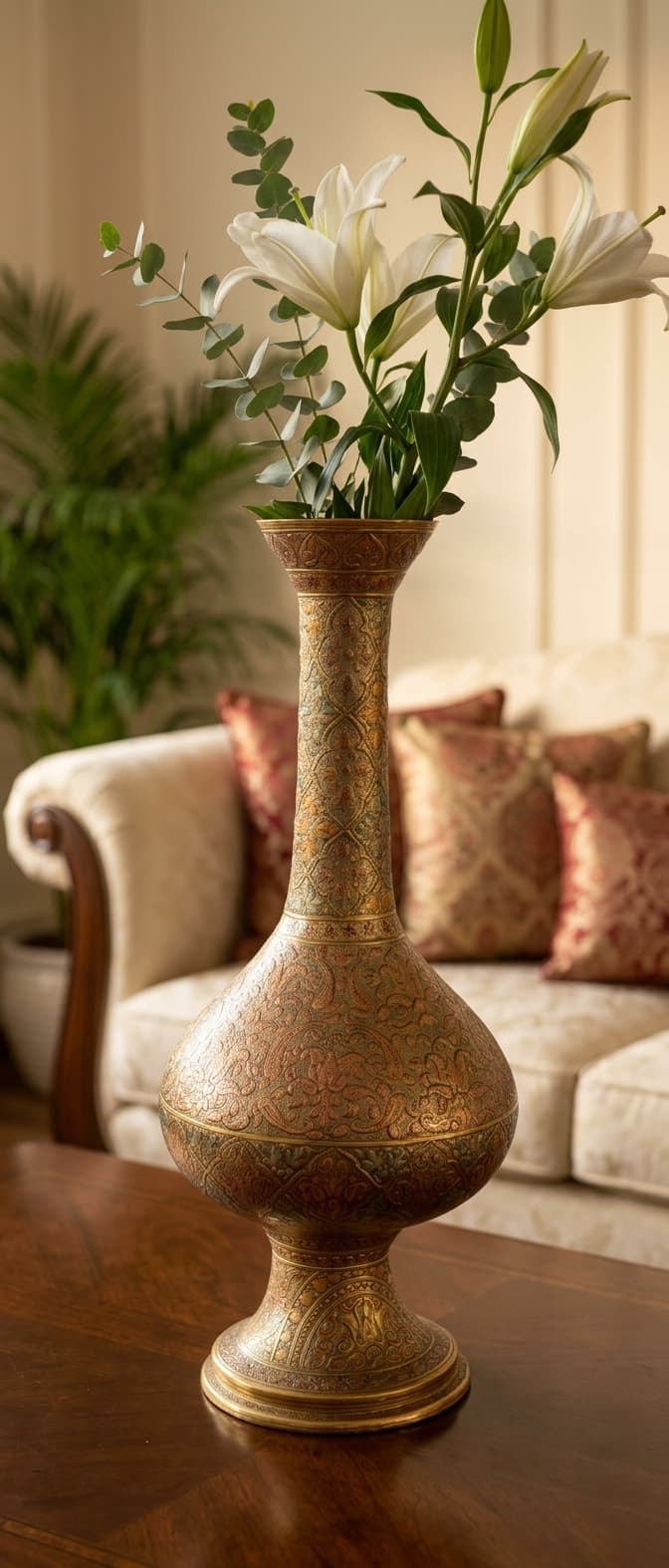 Surahi Paisley Vase 2